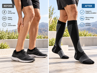 Comforastep® Compression Socks – Everyday Leg Support & Comfort